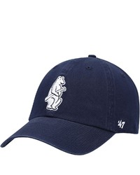 '47 Navy Chicago Cubs 1914 Logo Cooperstown Collection Clean Up Adjustable Hat At Nordstrom