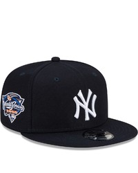 New Era Navy New York Yankees 2000 World Series Patch Up 9fifty Snapback Hat