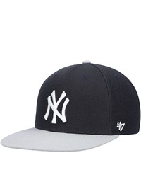 '47 Navy New York Yankees No Shot Captain Snapback Hat At Nordstrom