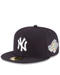 New Era Navy New York Yankees Side Patch 1996 World Series 59fifty Fitted Hat