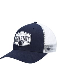 '47 Navy Penn State Nittany Lions Shumay Mvp Trucker Snapback Hat
