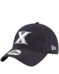 New Era Navy Xavier Musketeers Basic 9twenty Adjustable Hat