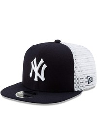 New Era Navywhite New York Yankees Mesh Fresh 9fifty Adjustable Snapback Hat At Nordstrom