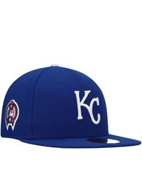 New Era Royal Kansas City Royals 911 Memorial Side Patch 59fifty Fitted Hat