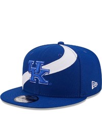 New Era Royal Kentucky Wildcats Wave 9fifty Snapback Hat