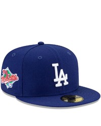 New Era Royal Los Angeles Dodgers Cooperstown Collection 1988 World Series 59fifty Paisley Underbill Fitted Hat