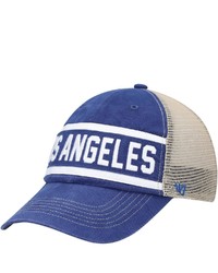 '47 Royal Los Angeles Rams Team Juncture Trucker Clean Up Snapback Hat