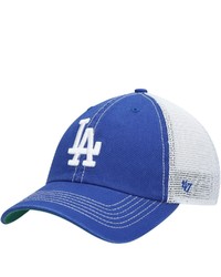 '47 Royalwhite Los Angeles Dodgers Trawler Clean Up Trucker Snapback Hat