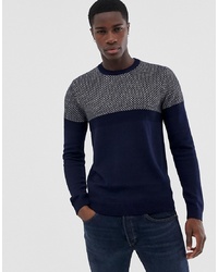 Ted Baker Contrast Knitted Jumper