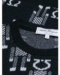 Salvatore Ferragamo Gancio Crewneck Sweater