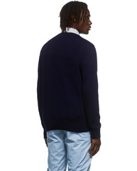 Polo Ralph Lauren Navy Long Sleeve Crewneck Sweater