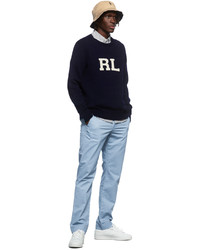 Polo Ralph Lauren Navy Long Sleeve Crewneck Sweater