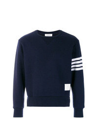 Thom Browne Relaxed Fit Engineered 4 Bar Stripe Cashmere Shell Sweatshirt