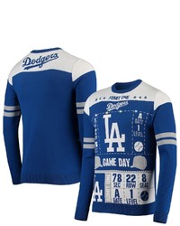 FOCO Royal Los Angeles Dodgers Ticket Light Up Ugly Sweater At Nordstrom