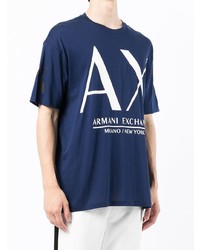 Armani Exchange Ax Print Oversized T Shirt