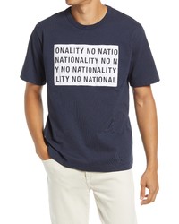 Nn07 Baker 3223 No Nationality Applique T Shirt