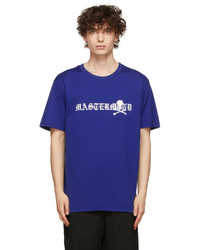 Mastermind Japan Blue Big Logo T Shirt