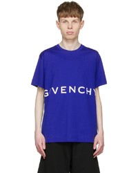 Givenchy Blue Cotton T Shirt
