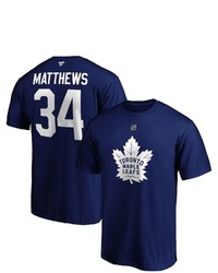 FANATICS Branded Auston Matthews Blue Toronto Maple Leafs Big Tall Name Number T Shirt At Nordstrom