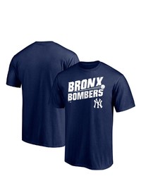 FANATICS Branded Navy New York Yankees Hometown Bronx Bombers T Shirt