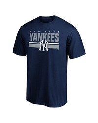 FANATICS Branded Navy New York Yankees Team Logo End Game T Shirt