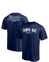 FANATICS Branded Navy Tampa Bay Rays Big Tall City Arch T Shirt