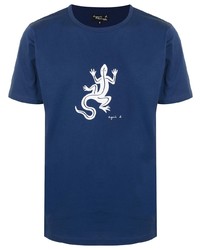 agnès b. Brando Lizard Print T Shirt