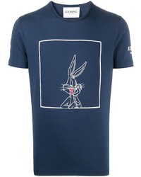 Iceberg Bugs Bunny Print Slim Fit T Shirt
