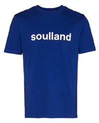 Soulland Chuck Logo Print T Shirt