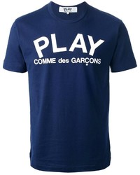 Comme des Garcons Comme Des Garons Play Printed Logo T Shirt