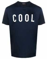 DSQUARED2 Cool Print Cotton T Shirt