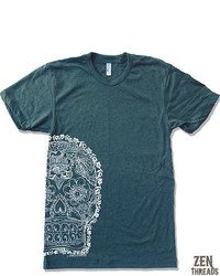 American Apparel Day Of The Dead 2 Screen Printed T Shirt S M L Xl 2xl