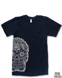 American Apparel Day Of The Dead 2 Screen Printed T Shirt S M L Xl 2xl