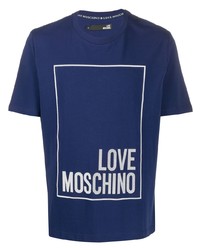 Love Moschino Framed Logo T Shirt