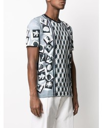 Dolce & Gabbana Geometric Sealife Print T Shirt