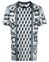 Dolce & Gabbana Geometric Sealife Print T Shirt