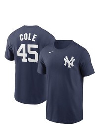 Nike Gerrit Cole Navy New York Yankees Name Number T Shirt At Nordstrom