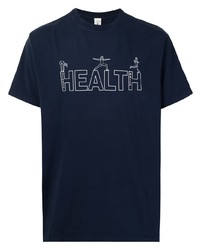 Sporty & Rich Health Print Short Sleeved T Shirt