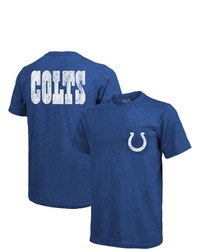 Majestic Threads Indianapolis Colts Tri Blend Pocket T Shirt