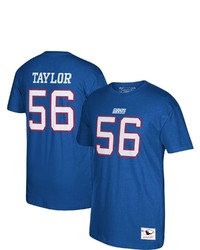 Mitchell & Ness Lawrence Taylor Royal New York Giants Retired Player Logo Name Number T Shirt At Nordstrom