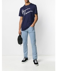 Versace Logo Applique T Shirt