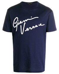 Versace Logo Applique T Shirt