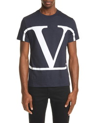 Valentino Logo Crewneck T Shirt