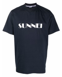 Sunnei Logo Lettering T Shirt