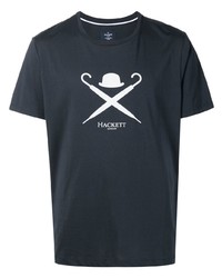 Hackett Logo Print Short Sleeve T Shirt