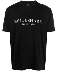 Paul & Shark Logo Print Short Sleeve T Shirt