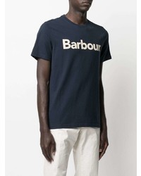 Barbour Logo Print Short Sleeved T Shirt