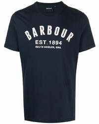 Barbour Logo Print T Shirt