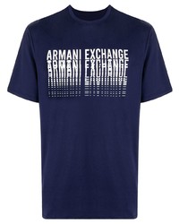 Armani Exchange Logo Print T Shirt