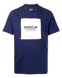 Barbour Logo Print T Shirt